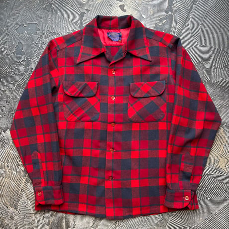 70s Pendleton Wool Plaid Loop Shirt