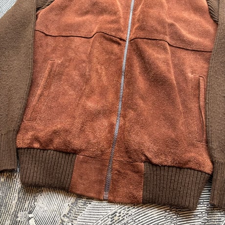 Suede×Knit Jacket