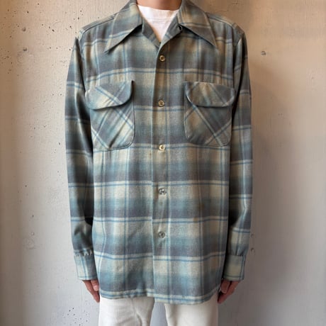 70s Pendleton Wool Plaid Loop Shirt