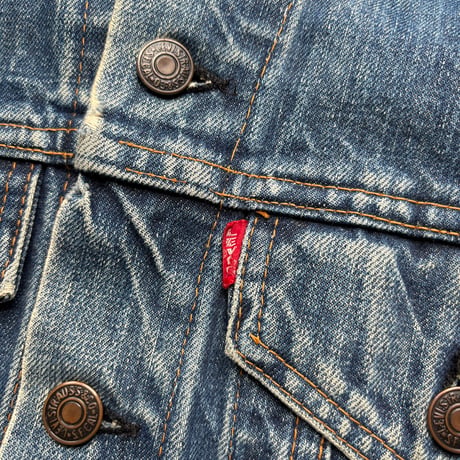 60-70's Levi's 70505 Denim Jacket "Big E"