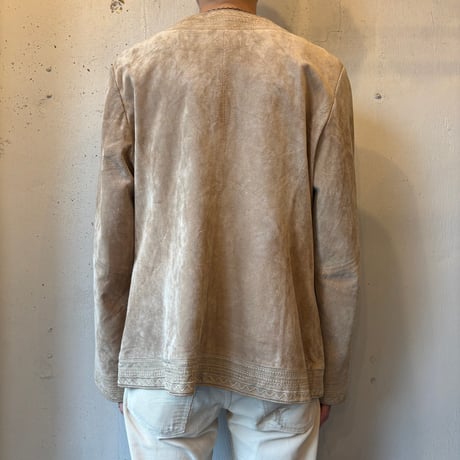 Embroidery Suede Jacket