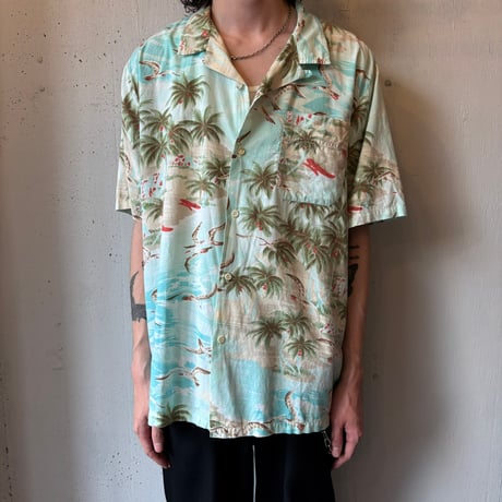Cotton × Rayon Hawaiian S/S Shirt