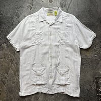 Linen × Rayon Guayabera Shirt