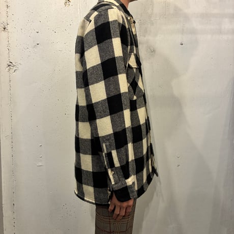 80s High Sierra by Mervyn's Quilting Lined Shirt