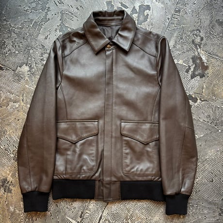 A-2 Type Lamb Leather Jacket
