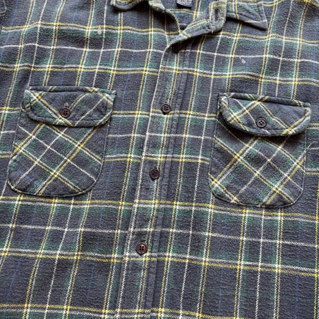 80-90s Dickies Cotton Heavy Flannel Shirt