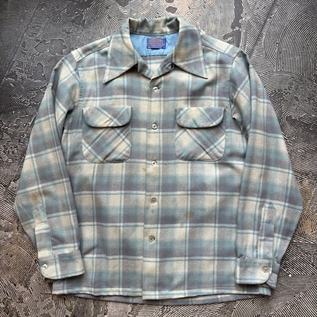 70s Pendleton Wool Plaid Loop Shirt