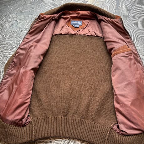 Suede×Knit Jacket