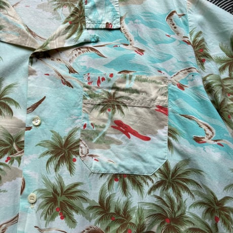 Cotton × Rayon Hawaiian S/S Shirt
