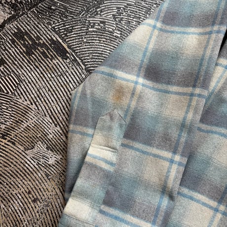 70s Pendleton Wool Plaid Loop Shirt