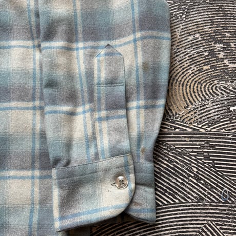 70s Pendleton Wool Plaid Loop Shirt