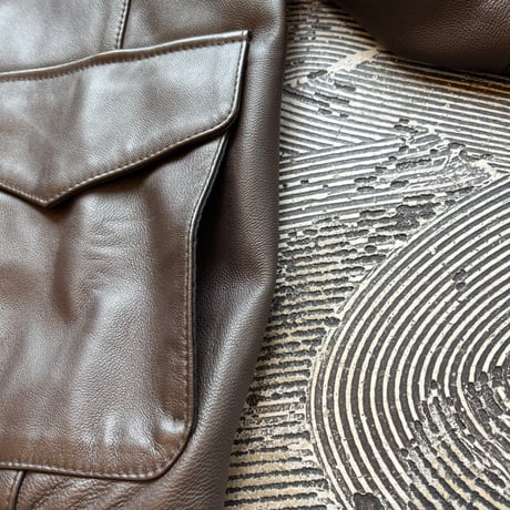 A-2 Type Lamb Leather Jacket