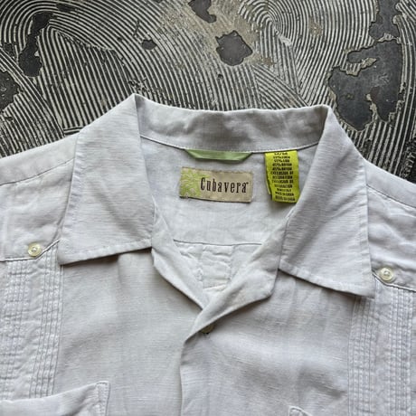Linen × Rayon Guayabera Shirt