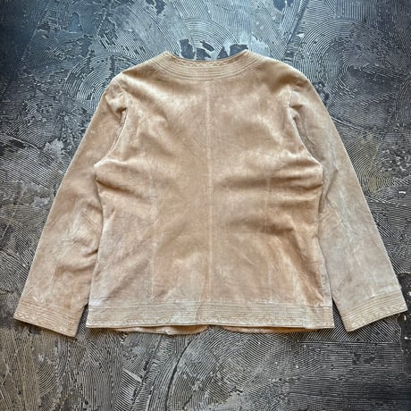 Embroidery Suede Jacket