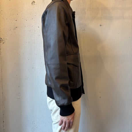 A-2 Type Lamb Leather Jacket