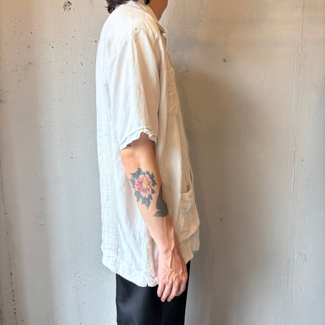Linen × Rayon Guayabera Shirt
