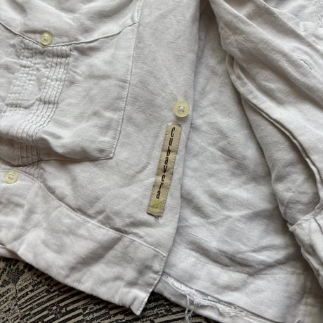 Linen × Rayon Guayabera Shirt