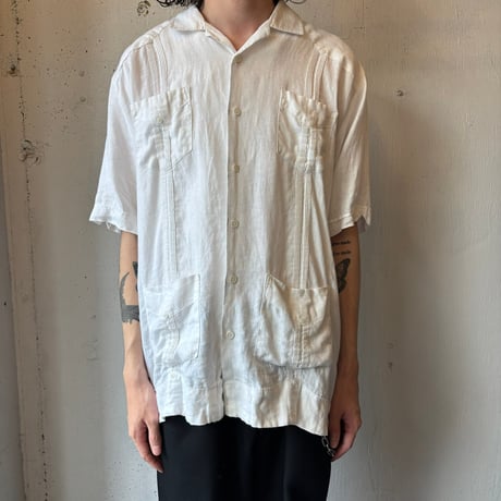 Linen Guayabera Shirt