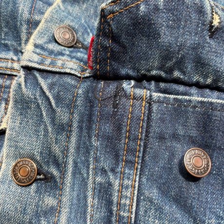 60-70's Levi's 70505 Denim Jacket "Big E"