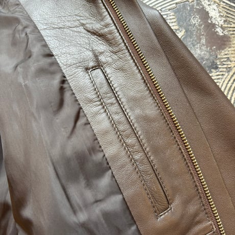 A-2 Type Lamb Leather Jacket