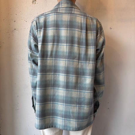 70s Pendleton Wool Plaid Loop Shirt