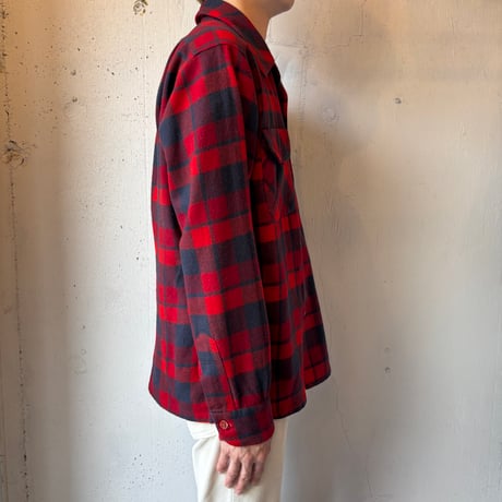 70s Pendleton Wool Plaid Loop Shirt