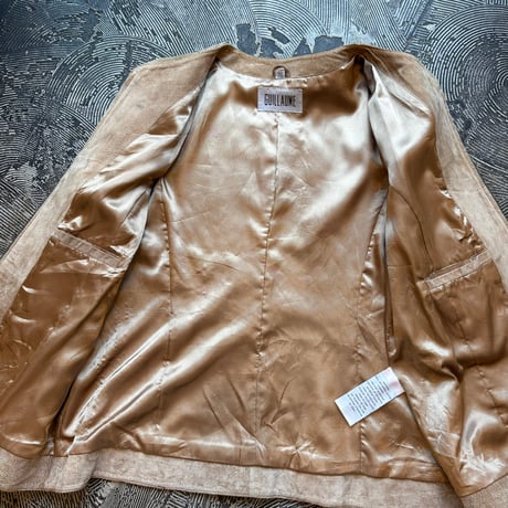 Embroidery Suede Jacket