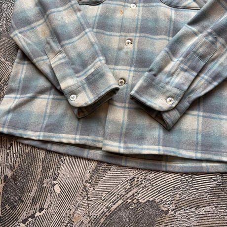 70s Pendleton Wool Plaid Loop Shirt
