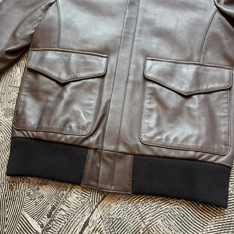 A-2 Type Lamb Leather Jacket