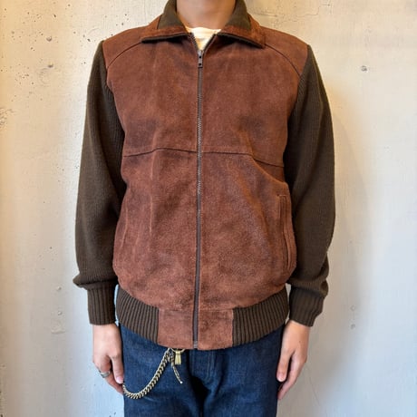Suede×Knit Jacket