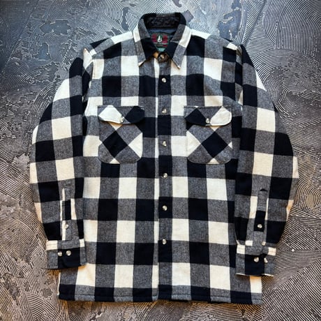 80s High Sierra by Mervyn's Quilting Lined Shirt