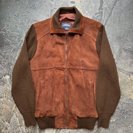 Suede×Knit Jacket