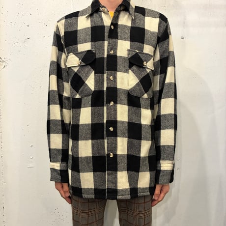 80s High Sierra by Mervyn's Quilting Lined Shirt