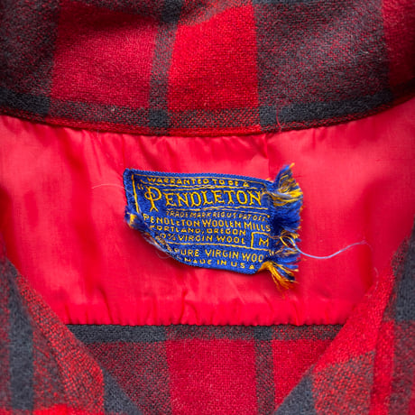 70s Pendleton Wool Plaid Loop Shirt