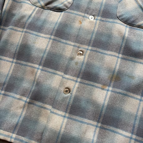 70s Pendleton Wool Plaid Loop Shirt