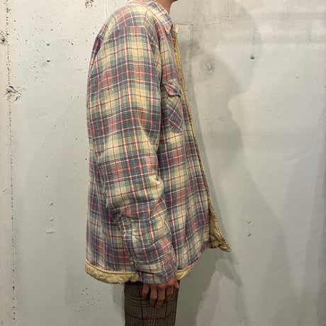 90s Windbreaker Quilting Lined Shirt