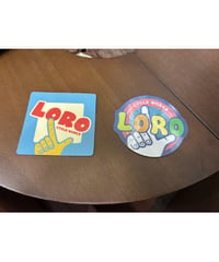 LOROサイクルワークス　LOROステッカー