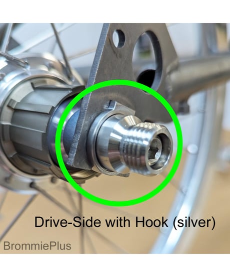 Brommieplus　Rear Wheel Skewer for Older C Line