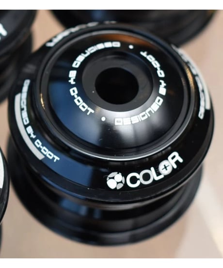 ColorPlus　BTH02 1 1/8″ Semi Integrated Headset　BLACK　【箱あり、展示品】