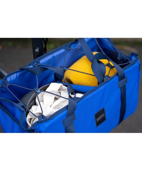 BROMPTON　basket bag L BLUE　【BROMPTON Summer Upgrade Campaign】