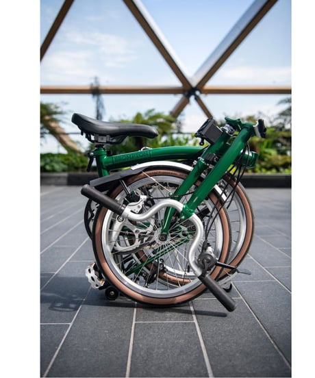 BROMPTON　Conti Contact Tyre Urban Brown AFM（35-349）　【BROMPTON Summer Upgrade Campaign】