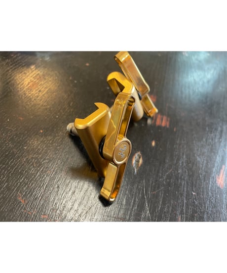 H&H　Hinge Clamps Ti levers　ゴールド