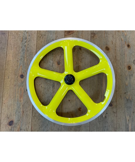 AeroSpoke　20inch(406）　バトンホイール イエロー　フロント