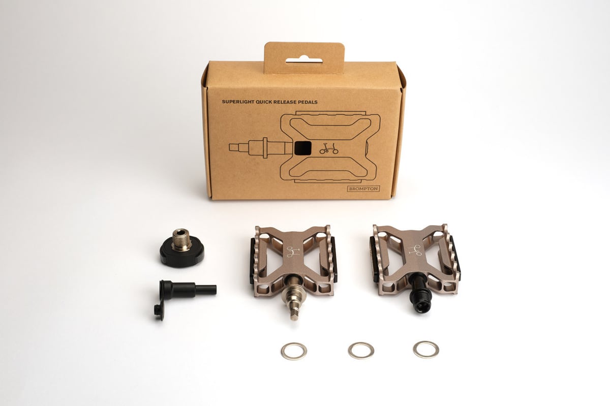 パーツ Brompton Superlight Quick Release Pedals BROMPTON Superlight Quick Release Pedals 【BROMP