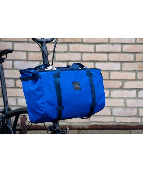 BROMPTON　basket bag L BLUE　【BROMPTON Summer Upgrade Campaign】