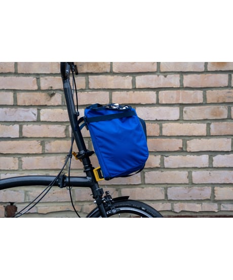 BROMPTON　basket bag L BLUE　【BROMPTON Summer Upgrade Campaign】