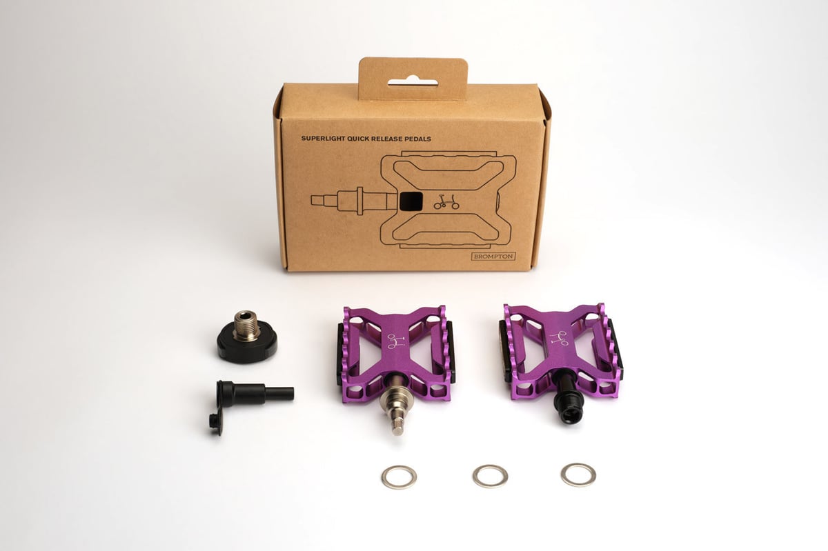 BROMPTON Superlight Quick Release Pedals 【BROMP