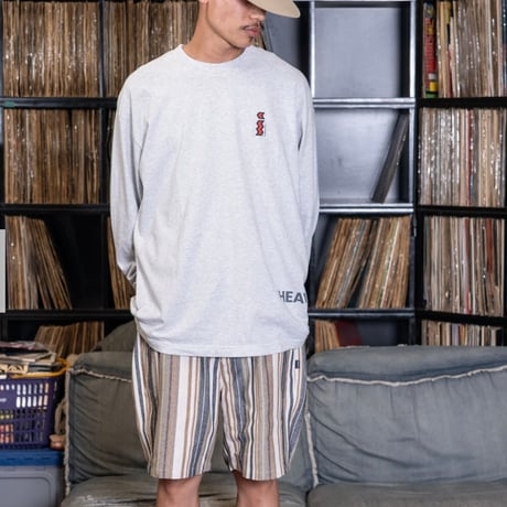 INTERBREED 40oz LONGSLEEVE TEE ASH