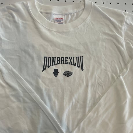 DONBREXLUV LONGSLEEVE TEE white