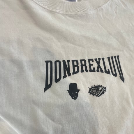 DONBREXLUV LONGSLEEVE TEE white